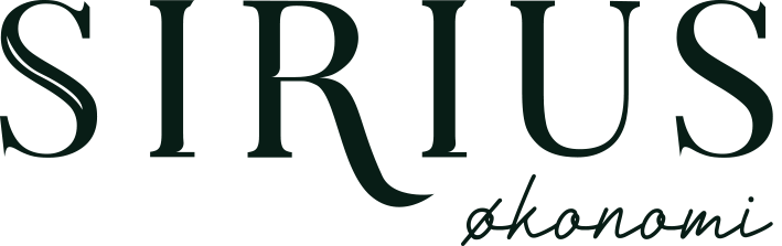 Sirius Økonomi Logo liggende